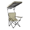 thumbnail image 2 of Silla cuádruple plegable QuikChair Taupe con toldo, estructura de acero, 2 of 2