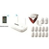 App Wireless Home Security Alarm w/12 BY SECURITYMAN