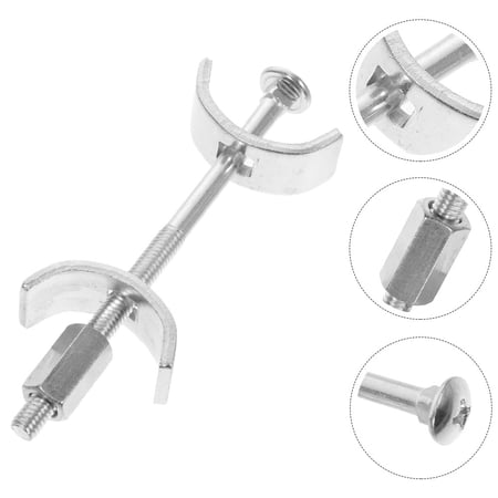 Milisten 10-Pack Benchtop Joint Connectors and Countertop Fasteners for Strong and Secure Furniture Assembly