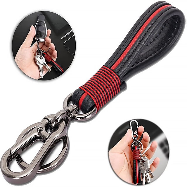 Llavero De Coche Hecho A Mano De Cuero De Alta Para Hombres Y Mujeres Yuarrent VI005204-00