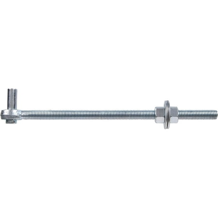 

Hardware Essentials Zinc Gate Bolt Hook 5/8 x 12 Steel