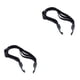 thumbnail image 3 of Advancent casco ajustable cuerda cuerda elástica alta resistencia correa fija casco equipaje cable flexible con ganchos para bicicleta negro / Negro/90cm 2Conjunto, 3 of 6