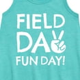 thumbnail image 2 of Instant Message - Field Day Fun Day Peace Sign - Toddler and Youth Girls A-line Dress, 2 of 5