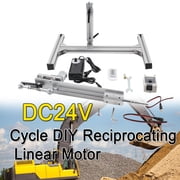 NICCOO DIY Reciprocating Cycle Linear Actuator 24V 120rpm Stroke 30-150mm Adjustable
