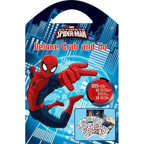Grab & Go Deluxe Stickers - Marvel - Spiderman New Decals Toys Games st2705