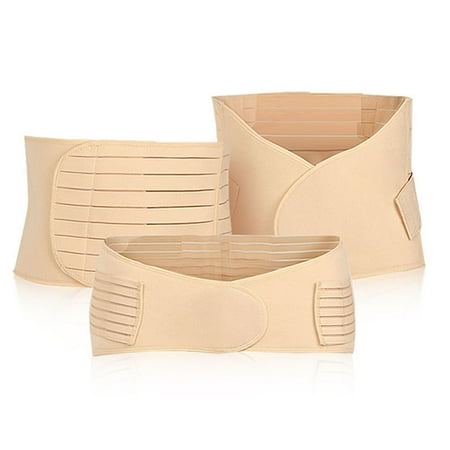 

3 In 1 Abdomen Tummy Band Pelvis Belly Postpartum Belt Set Recovery Shapewear
