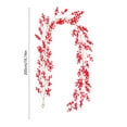 thumbnail image 3 of Gumesh Christmas Berry Garland, 78 Inch Artificial Red Berries for Holiday Centerpieces and Wreaths, 3 of 6