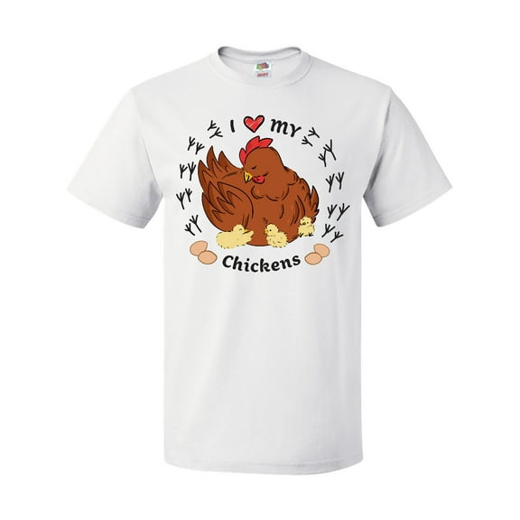 Inktastic I Heart My Chickens T-Shirt