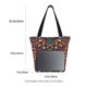 thumbnail image 3 of Disketp Colorful Mexican2 Bolsa de Hombro Casual para Mujer, Bolso Cruzado para Compras, Viajes y Uso Diario, 3 of 6
