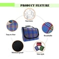 thumbnail image 3 of Acrylic Plaid Outdoor Waterproof Camping Mat, Foldable Picnic Blanket, Beach Mat For Outdoor Picnic Camping-ZJKDGJKJ, 3 of 4