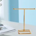 thumbnail image 2 of Jewelry Shelf Gifts T-Bar Metal Minimalist Exquisite for Display Rack Handbag Rings Home M, 2 of 8
