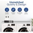thumbnail image 5 of OfficeSimpli Washer Dryer Countertop w Non-Slip Pads, Made in USA, Laundry Room Wood Topper, Washer Dryer Cover for Top, Laundry Guard, Laundry Countertop, Laminate Finish, (Glacier White), Large, 5 of 8