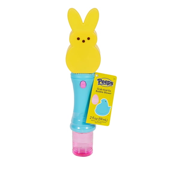 Little Kids Inc. Peeps Bubble Wand with Battery-Powered Motor and Spill-Proof Design
