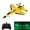Yellow, variant on Remote Control Glider with Foam Body and Flight Stabilizer for Easy Flying, RC Airplane with LED Light and Propeller for Outdoor Play and Gift
