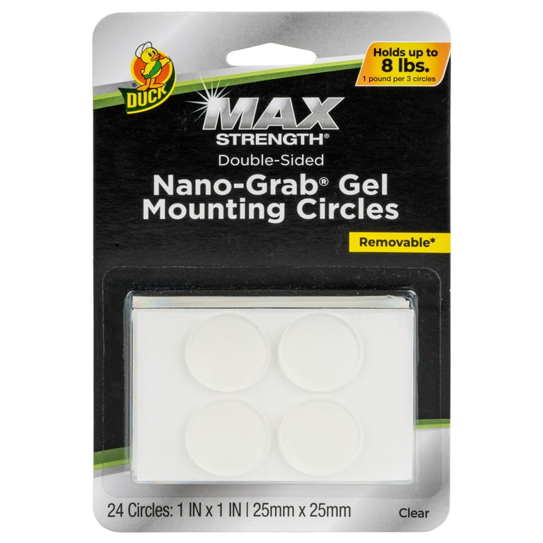 Duck Brand Nano-Grab Gel Tape Circles, 24 Pack photo 3