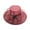 Wine Red, variant on UDIYO Beach Hat Floral Gauze Design, Organza Wide Brim Hats