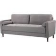 thumbnail image 3 of Lifestyle Solutions Lexington Sofa in Grey, Heather, 3 of 4