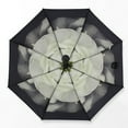 thumbnail image 2 of Magik 50+ Anti-UV Sun Rain Protection Windproof Flower Parasols 3 Folding Umbrella, 2 of 2