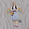 thumbnail image 2 of Wizard of Oz Over The Rainbow Women's T Shirt, Athletic Heather, Small, 2 of 6