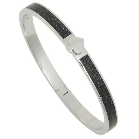 Kate Spade Heritage Spade Glitter Navy Size 2.3 inches Earrings WBRUH733400