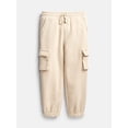 thumbnail image 3 of Wonder Nation Toddler Boys Fleece Hoodie and Cargo Pants Set, 2 Piece, Sizes 12M-5T, 3 of 3