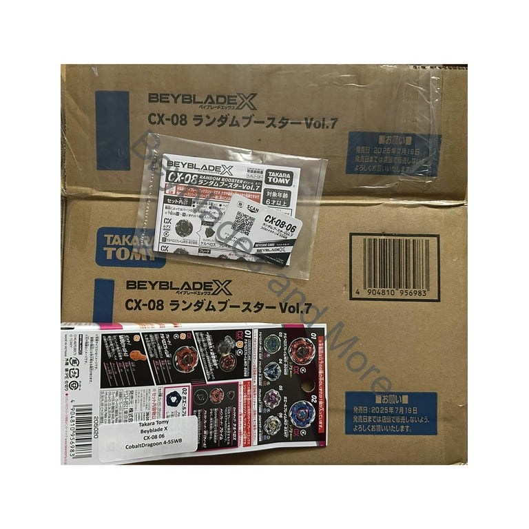 Takara Tomy Beyblade X CX-08 06 CobaltDragoon 4-55WB