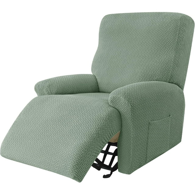 Recliner Slipcovers -Pieces Lazyboy Recliner Covers Recliner Couch Covers Recliner Chair Cover Non Slip Reclining Slipcovers with Storage Pockets Furniture Protector for Living Room