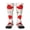 2 Black-2, variant on Women's Knee High Socks Retro Canada Flag Country Outdoor Casual Tube Socks