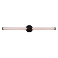 thumbnail image 2 of Craftmade 34 in. 1 Light Integrated LED Flat Black Finish Vanity Light Bar, 2 of 8