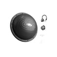 thumbnail image 1 of Quzzie Balance Ball Exercise Core Training Inflatable Ball Half Ball Balancing Strength Fitness Ball non slip Exercise Ball with Pump for mountain climbers lunges comprehensive training black, 1 of 8
