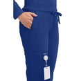 thumbnail image 3 of Cherokee Workwear Revolution Women's Scrubs Pant Mid Rise Tapered Leg Drawstring WW105, 3 of 9