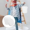 thumbnail image 4 of NICERIO 2.2 Gallon Bucket with Lid and Handle White Airtight Storage Bucket for Multi Use, 4 of 8