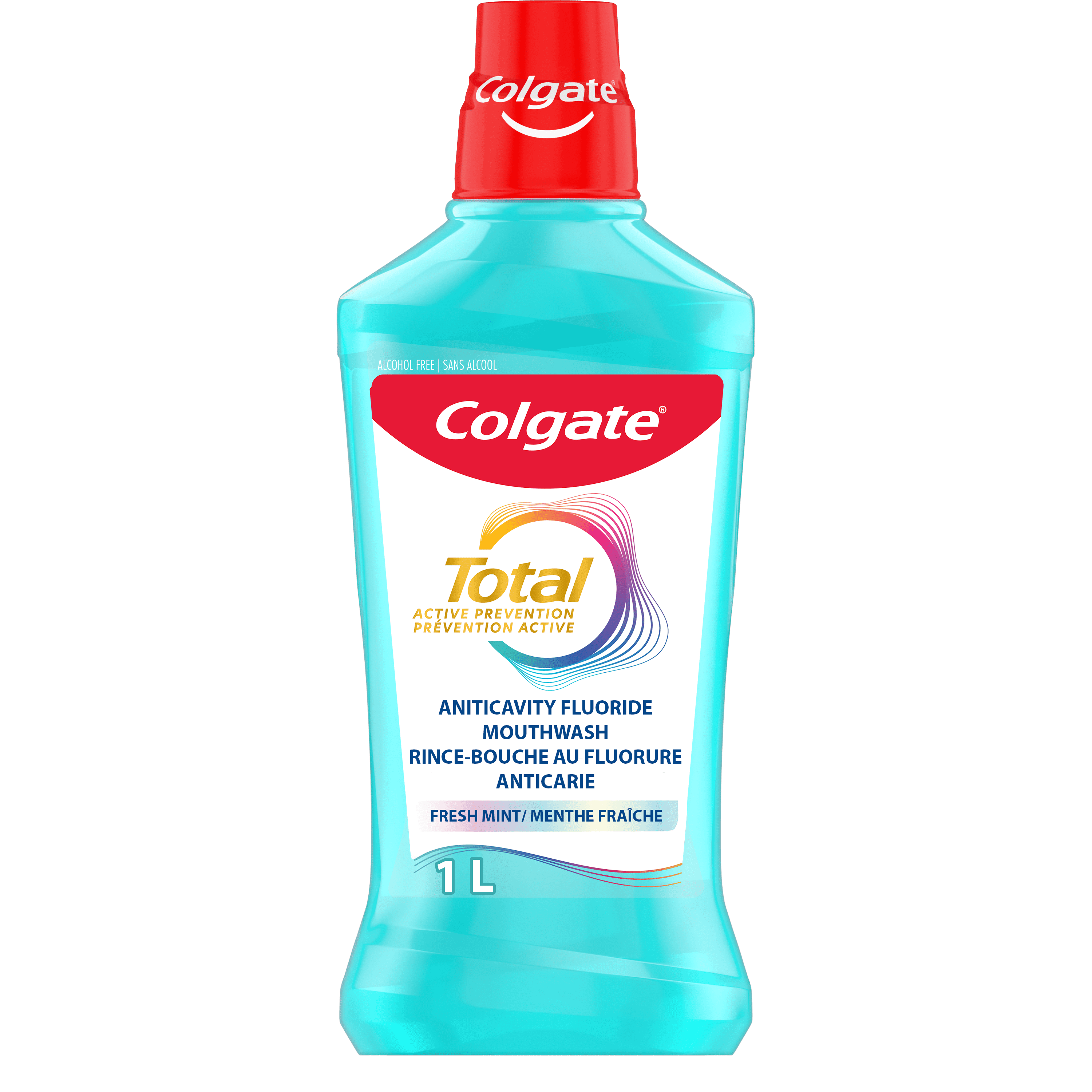 Colgate Total Active Prevention Daily Repair Alcohol Free Mouthwash ...