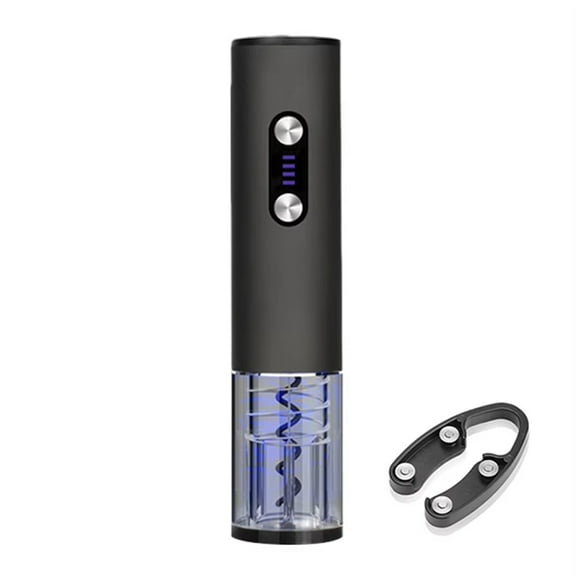 Rechargeable Electric Wine Opener Set - Automatic Corkscrew with Foil Cutter, Ideal for , Bar, Kitchen Use