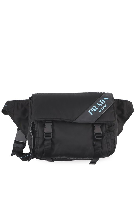 Pre-Owned Prada Shoulder Bag Tessuto Nylon 1BD157 PRADA Handbag Black