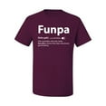 thumbnail image 2 of Wild Bobby,Funpa Like A Regular Grandpa Only Way Cooler, Father's Day, Men Graphic Tees, Maroon, 5XL, 2 of 3