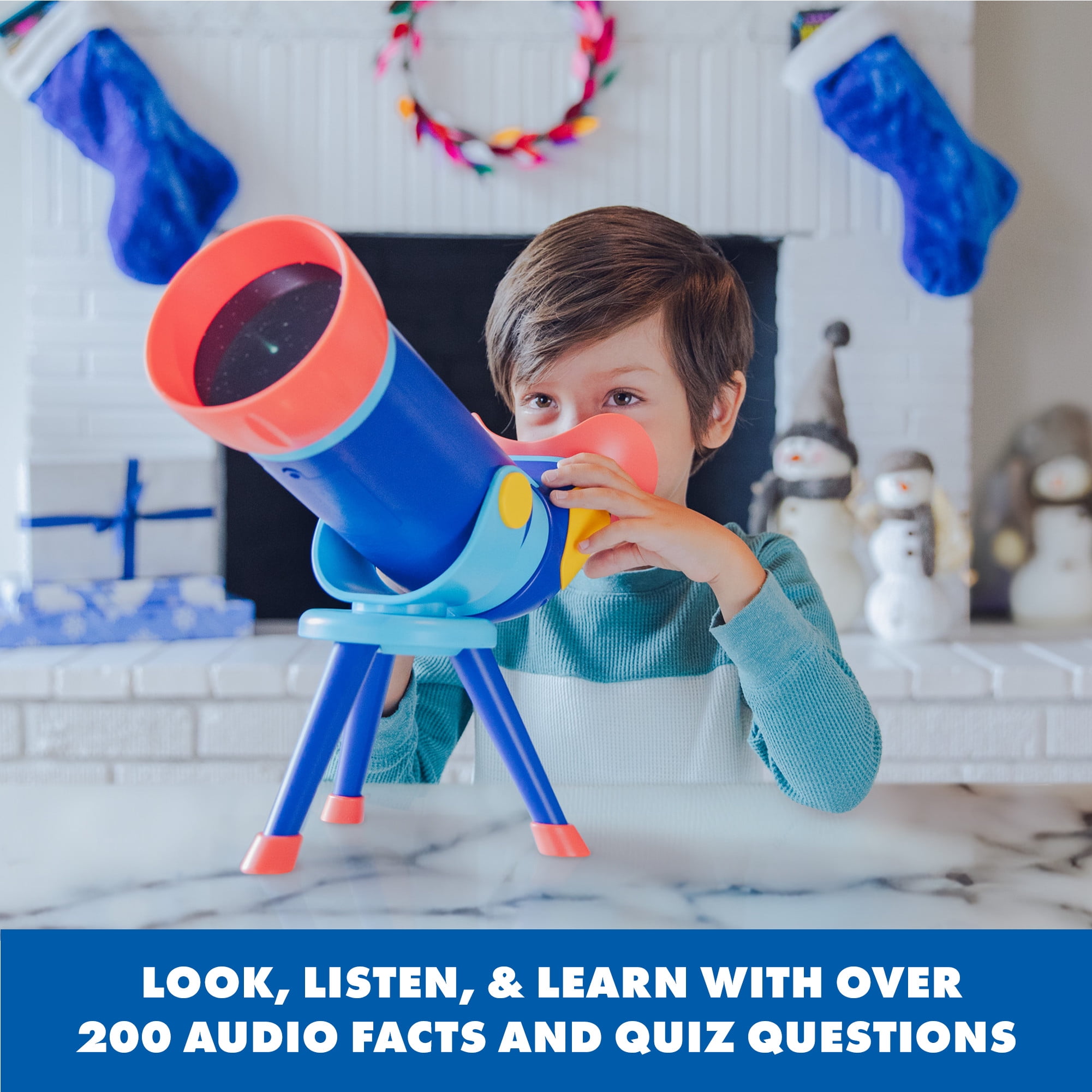 Educational Insights GeoSafari Talking Space Explorer, Kids STEM Telescope, Ages 4+