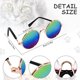 thumbnail image 2 of 7PCGafas de sol para mascotas de 7 piezas, gafas de sol redondas de metal para perros, gafas de sol clásicas retro con disfraz de gato, accesorios para fotos, gafas de sol divertid, 2 of 5