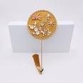 thumbnail image 5 of Round Ritual Fan Chinese Style Fans Photography Fan Handheld Fans Photography Props Chinese Style Bride Wedding Round Flower Fan Bride Antique Fan, 5 of 5