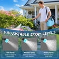 thumbnail image 2 of Doulami Battery Powered Sprayer, 2 Gallon Electric Garden Sprayer with 2.5Ah Battery, 4 Nozzles, 3 Adjustable Spray Modes, Water Pump Sprayers with Adjustable Shoulder Strap for Yard, Lawn and Garden, 2 of 10