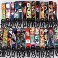 thumbnail image 2 of Llavero con forma de pico de águila y figuras geniales de anime, cordón corto usado en el teléfono, soporte para credencial, colgante USB, cordón portátil para llaves, 2 of 5
