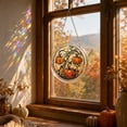 thumbnail image 3 of Acrylic Puzzles Suncatcher for Window Hanging, 83 Pieces Sun Catcher Stained Glass Window Hanging Halloween Decoration for Outdoor Indoor Home Party Gift, 3 of 7