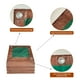thumbnail image 2 of Lona MVPNET de 3 x 4 m, 100% impermeable, 0,18 mm de grosor, verde y marrón, 2 of 7