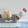 thumbnail image 2 of Adorno De Sujetalibros De Cerámica Con Forma De Pera Abrazable De Fina Mano De Obra Y Camino De Mesa Navideño, Bufanda De Tocador, Mantel De árbol De Navidad Reutilizable De Temporada Para, 2 of 8