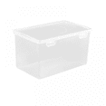 thumbnail image 1 of Étui à Masque de Grande Capacité, Blanc Transparent, Recouvert D042, 1 of 4