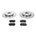 thumbnail image 3 of PowerStop Rear Z23 Evolution Sport Carbon-Fiber Ceramic Brake Pad and Drilled & Slotted Rotor Kit Fits: AUDI Select Models K4745, 3 of 10