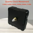 thumbnail image 4 of DIY 2Pcs Silent Quartz Wall Clock Movement MechanismSpindle 13-31MMRepair Kit, 4 of 5