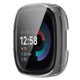 thumbnail image 4 of KAIYANG Estuche para reloj Fitbit Versa 4/Sense 2, cubierta de protección completa con protector de pantalla de vidrio templado Estilo B Fitbit Versa 4 transparente, 4 of 5