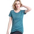 thumbnail image 4 of Women T Shirt Short Sleeves Hygroscopic Quick Dry Fitness for Women Top Clothes, 4 of 7
