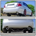 thumbnail image 2 of Spec-D Tuning 4" S/S Catback Exhaust Dual Burnt Tip Muffler Compatible with 2008-2014 Subaru Impreza WRX Sti Sedan, 2 of 7